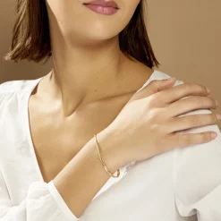 Histoire d'Or Bracelet Izel Maille Anglaise Or Jaune Hot