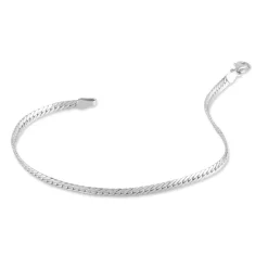 Histoire d'Or Bracelet Izel Maille Anglaise Or Blanc Sale