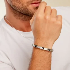 Histoire d'Or Bracelet Jack Acier Blanc Online