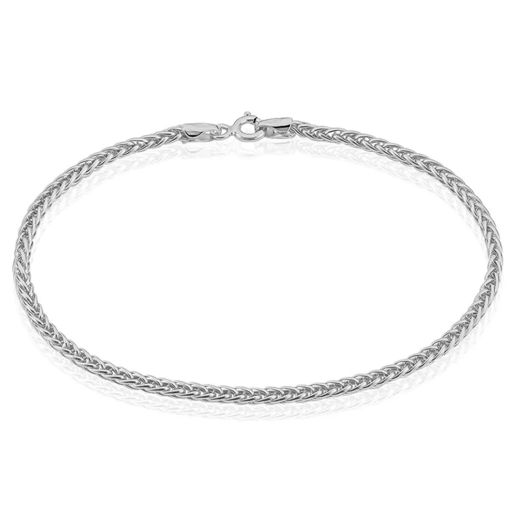 Histoire d'Or Bracelet Jany Maille Palmier or blanc Best