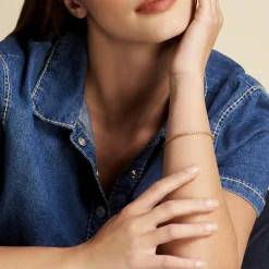 Histoire d'Or Bracelet Jany Maille Palmier Or Jaune Outlet