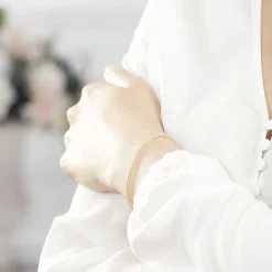 Histoire d'Or Bracelet Jany Maille Palmier Or Jaune Online