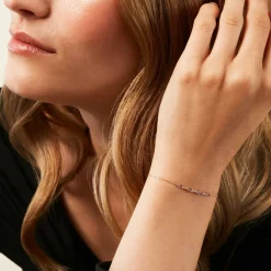 Histoire d'Or Bracelet Jardin Secret Or Jaune Améthyste Oxyde De Zirconium Clearance