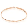 Histoire d'Or Bracelet Jasmin Tresse Or Rose Outlet