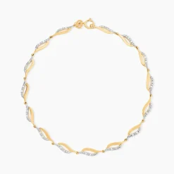 Histoire d'Or Bracelet Jaumet Or Jaune Diamant Sale