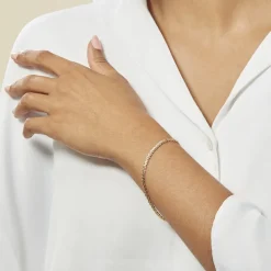 Histoire d'Or Bracelet Jayna Maille Palmier Or Jaune Outlet