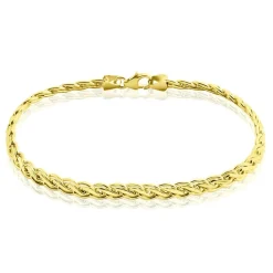 Histoire d'Or Bracelet Jayna Maille Palmier Or Jaune New