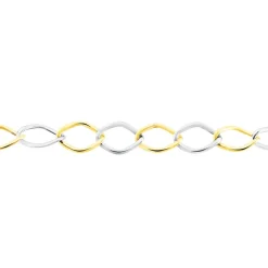 Histoire d'Or Bracelet Jeanne Or Bicolore New