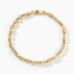 Histoire d'Or Bracelet Jerry Maille Corde Facettée or jaune Outlet