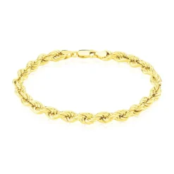Histoire d'Or Bracelet Jerry Maille Corde or jaune Clearance