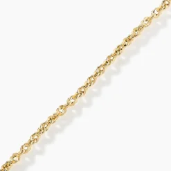 Histoire d'Or Bracelet Jerry Maille Corde Facettée or jaune Clearance