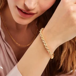 Histoire d'Or Bracelet Jerry Or Jaune New