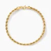 Histoire d'Or Bracelet Jerry Or Jaune Maille Corde