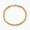Histoire d'Or Bracelet Jerry Or Jaune Maille Corde Outlet