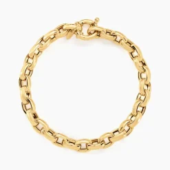Histoire d'Or Bracelet Jodie Maille Jaseron Godronne Or Jaune Best