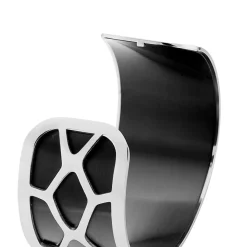 IMAGINE Bracelet Jonc Acier Blanc Discount