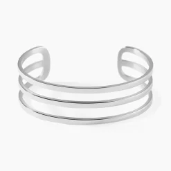 Histoire d'Or Bracelet Jonc Adel acier blanc
