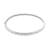 Histoire d'Or Bracelet Jonc Alane Or Blanc Oxyde De Zirconium Best