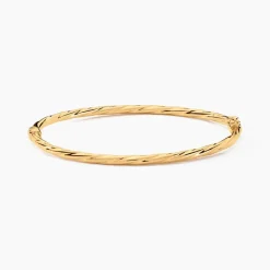 Histoire d'Or Bracelet Jonc Anaisaae Torsade Or Jaune Outlet