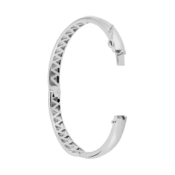 LAETIZIA Bracelet Jonc Andie Argent Blanc Oxyde De Zirconium Sale