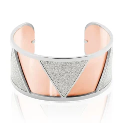 IMAGINE Bracelet Jonc Andrina Acier Blanc Outlet