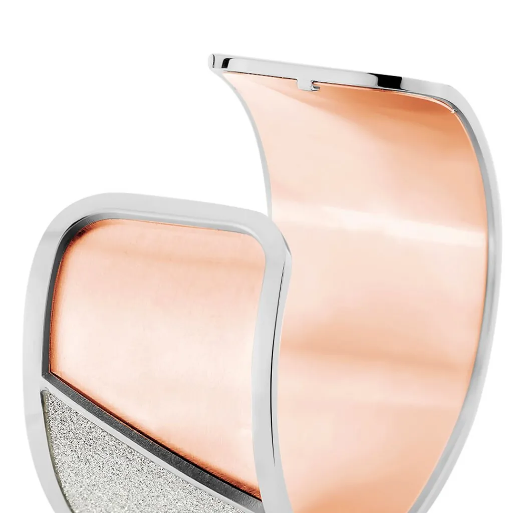 IMAGINE Bracelet Jonc Andrina Acier Blanc Outlet