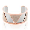 IMAGINE Bracelet Jonc Andrina Acier Rose Hot
