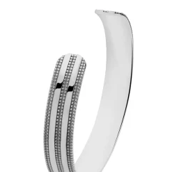 Histoire d'Or Bracelet Jonc Ayo Argent Blanc New