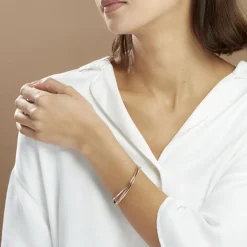 Histoire d'Or Bracelet Jonc Catalin 3 Fils Entrelaces Or Tricolore Clearance