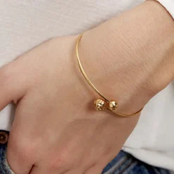 Histoire d'Or Bracelet Jonc Clemmie Or Jaune Outlet