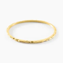 Histoire d'Or Bracelet Jonc Coimbra Acier Jaune Best