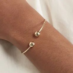 Histoire d'Or Bracelet Jonc Davina Boules Or Jaune Online