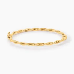Histoire d'Or Bracelet Jonc Deniece Or Jaune Sale