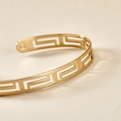 Histoire d'Or Bracelet Jonc Edmoneae Plaqué Or Jaune Hot