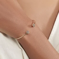 Histoire d'Or Bracelet Jonc Eryne Or Jaune