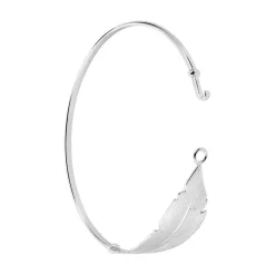 Histoire d'Or Bracelet Jonc Euriell Argent Blanc Discount