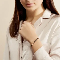 Histoire d'Or Bracelet Jonc Graca Plaqué Or Jaune Clearance