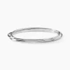 Histoire d'Or Bracelet Jonc Hugoline Argent Blanc Clearance