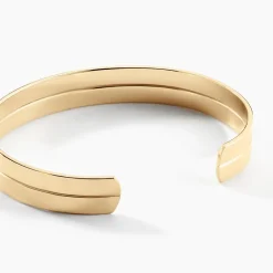 Histoire d'Or Bracelet Jonc Jeanne-lise Plaqué Or Jaune Discount