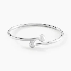 Histoire d'Or Bracelet Jonc Noûr Argent Blanc Online