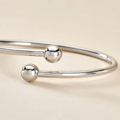 Histoire d'Or Bracelet Jonc Noûr Argent Blanc Online