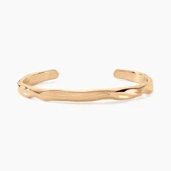 Histoire d'Or Bracelet Jonc Organic plaqué or jaune Outlet