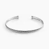 Histoire d'Or Bracelet Jonc Oscaro Argent Gris Best