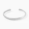 Histoire d'Or Bracelet Jonc Pulse Argent Blanc Outlet