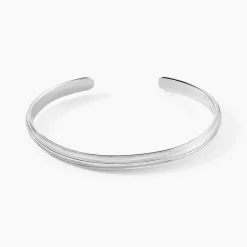 Histoire d'Or Bracelet Jonc Pulse Argent Blanc Outlet