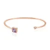 Histoire d'Or Bracelet Jonc Purple Mood Argent Rose Oxyde De Zirconium Clearance