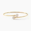 Histoire d'Or Bracelet Jonc Sammy Or Jaune Perle De Culture Clearance