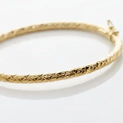 Histoire d'Or Bracelet Jonc Shiny Diamante Or Jaune New