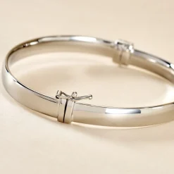 Histoire d'Or Bracelet Jonc Thaira Argent Blanc Hot