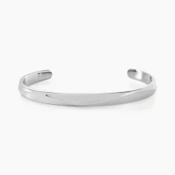 Histoire d'Or Bracelet Jonc Two Argent Blanc Hot
